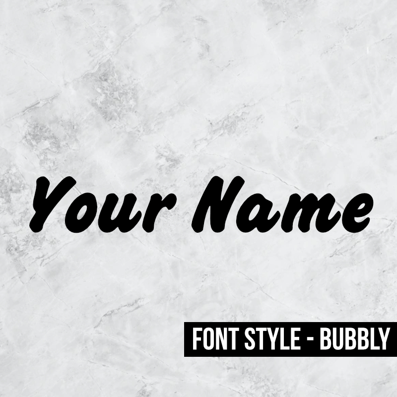 Bubbly Font Style