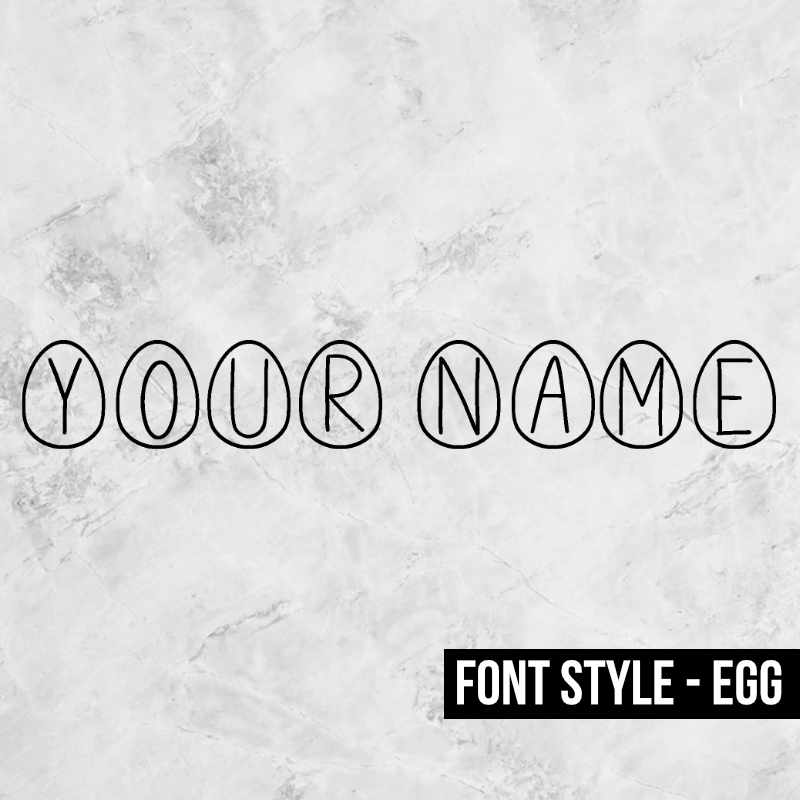 Egg Font Style