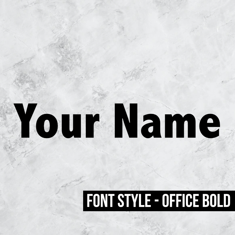 Office Bold Font Style
