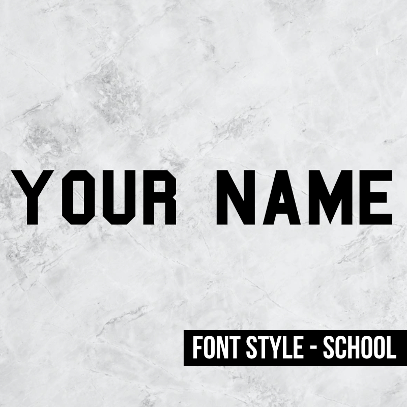 School Font Style