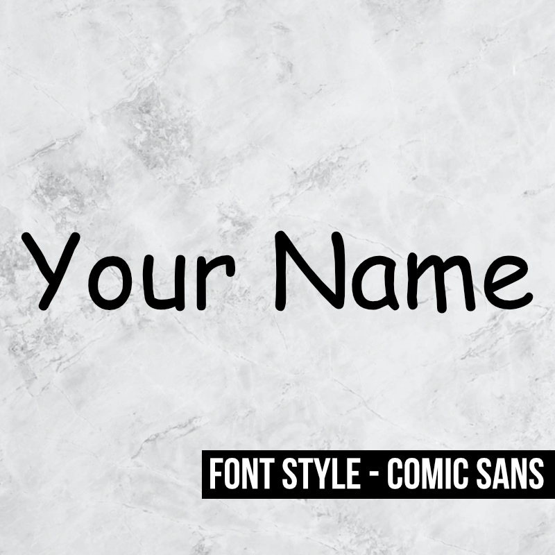 Comic Sans Font Style