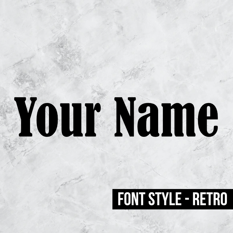 Retro Font Style