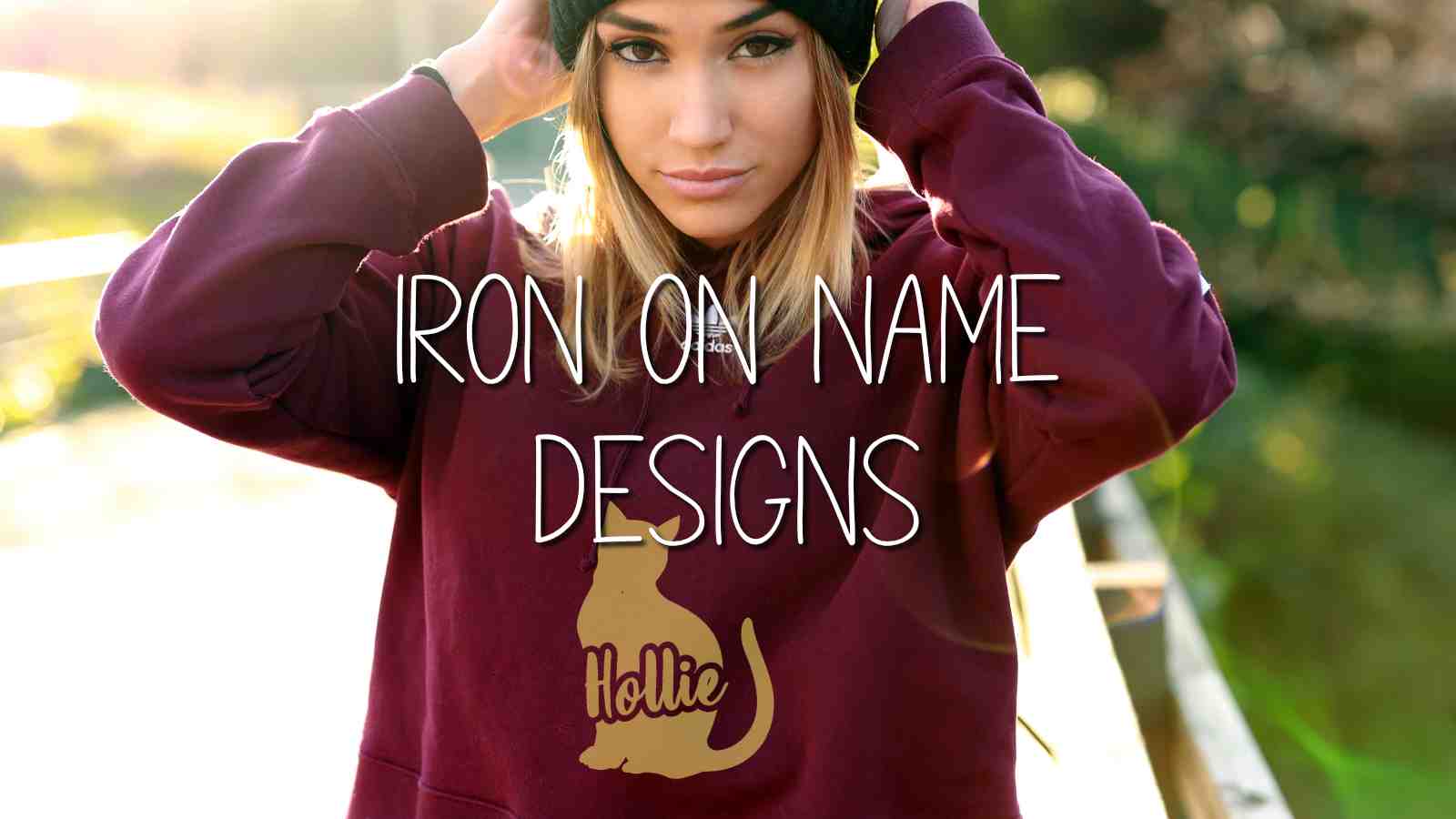Iron on Name Designs - Ready to Personalise and Iron On